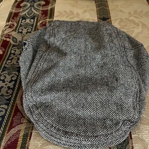 Baby Gap Hat, herringbone tweed but snap button.